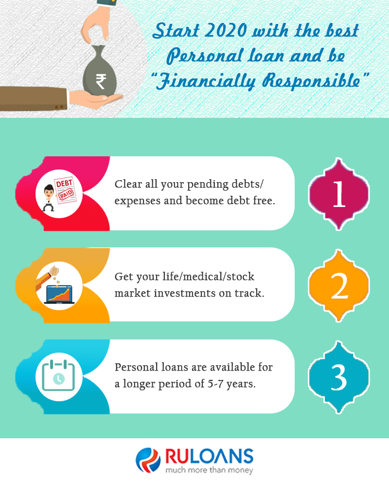 Start 2020 with the best Personal loan and be “Financially Responsible” 1 Start 2020 with the best Personal loan