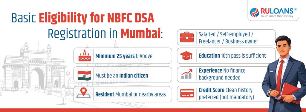 NBFC DSA Registration in Mumbai: Step-by-Step Process and Requirements 1 NBFC DSA Registration in Mumbai: Step-by-Step Process and Requirements